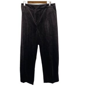 ASOS Plum Purple Velvet Tux Suit Straight Leg Pants 24